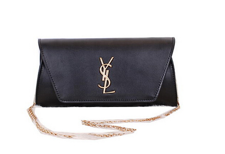 2014 New Saint Laurent Small Betty Bag Calf Leather Y7139 Black